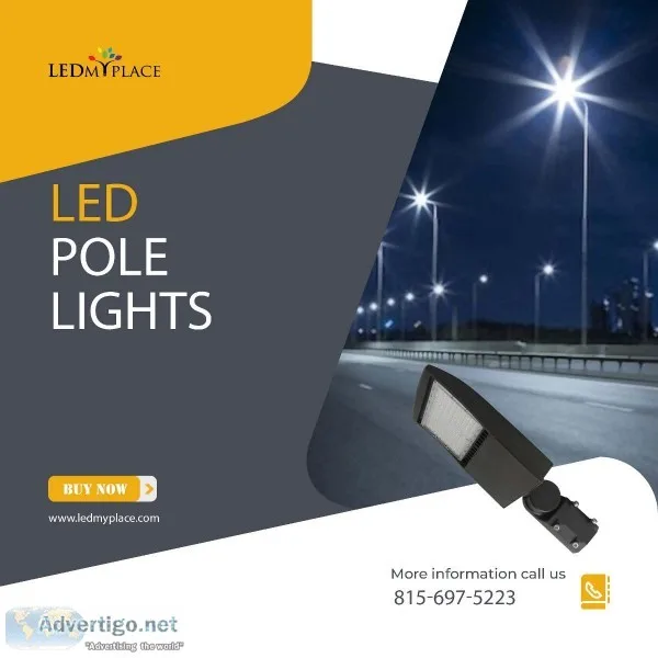 Best Quality LED Pole Lights at Low Price
