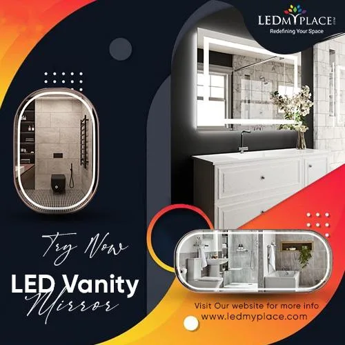 Enhance Your Bathroom With LED Vanity Mirror