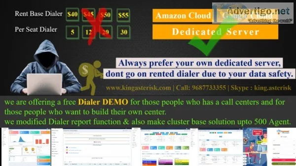 Cloud Base Asterisk Dialer and VoIP Solutions