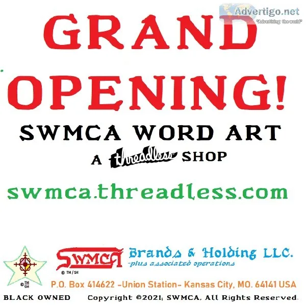 Grand Opening-SWMCA WORD ART