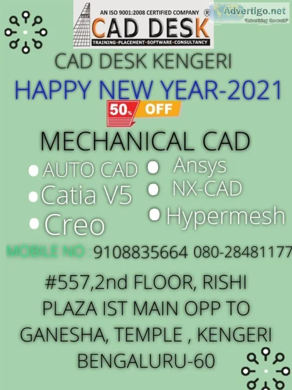 CAD DESK Kengeri &ndash Offers training on INVENTOR