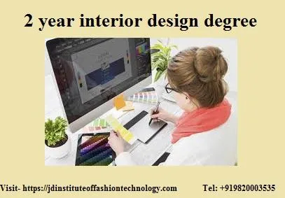 2 year interior design degree