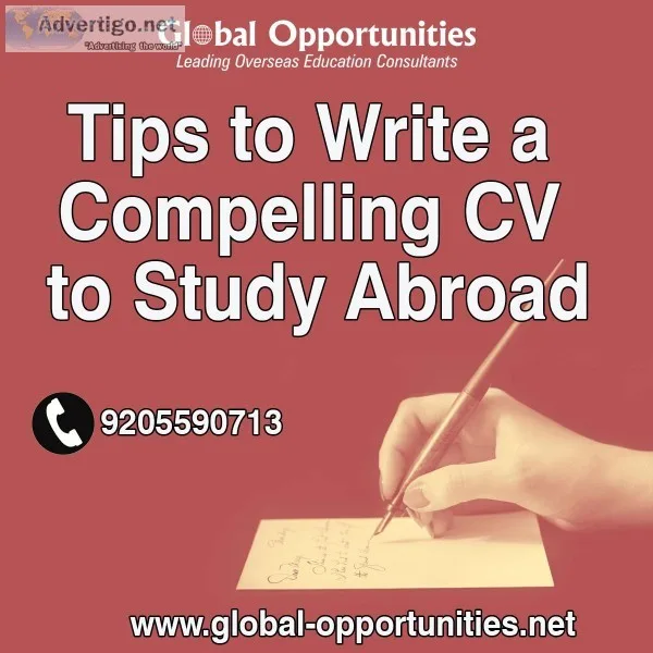 Tips to Write a Compelling CV to Study Abroad