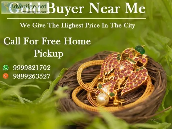 Cash For Gold Badarpur  Gold Buyer Near me In Delhi