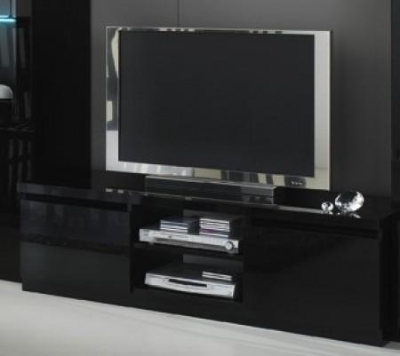 Lynette Black High Gloss TV Stand 150cm