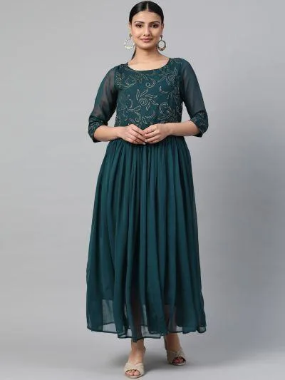 BUY PARTY WEAR KURTIS and ETHNIC GOWNS  STYLISH DRESSES COLLECTI