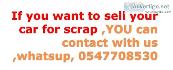 Scrap car buyer
