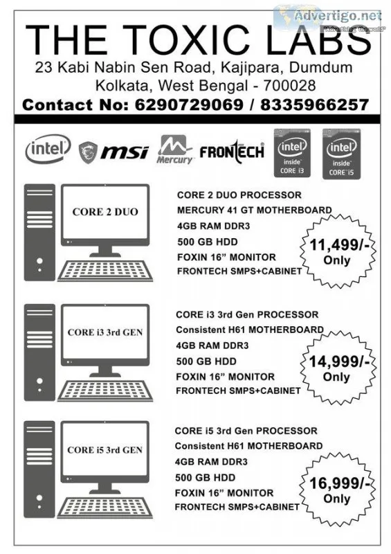 BUY Laptop  Desktop at a Reasonable Price