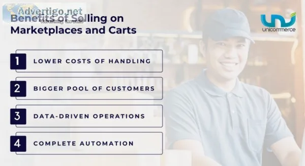 Benefits of selling on marketplaces & carts