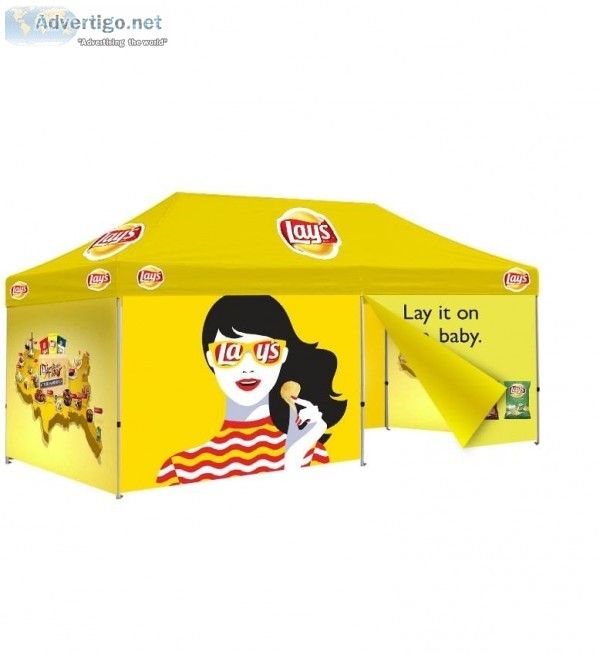 Custom Pop Up Canopy Tent 10 x 10 - Starline Tents