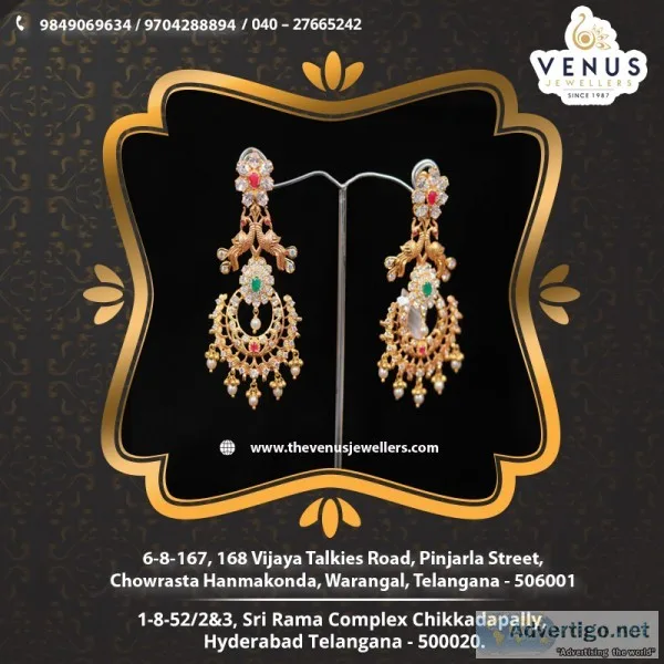 Famous jewellery shops in hanamkonda - venus jewellers