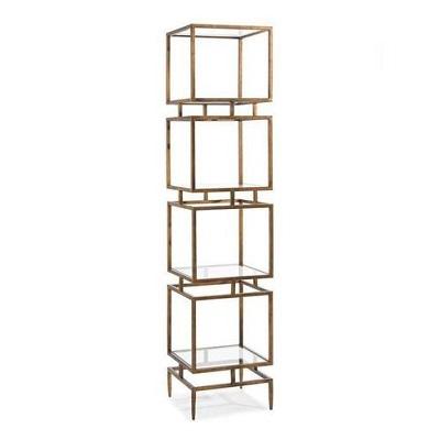 Buy John Richard Modernist Etagere  Bookcases and Etageres  Gray