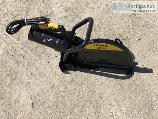 UNUSED HUSKIE EC14 14" ELECTRIC CUT-OFF SAW