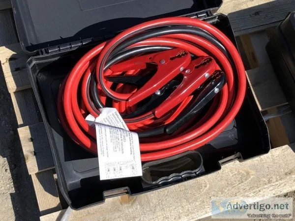 (6) UNUSED 25  800 AMP EXTRA HEAVY DUTY BOOSTER CABLES