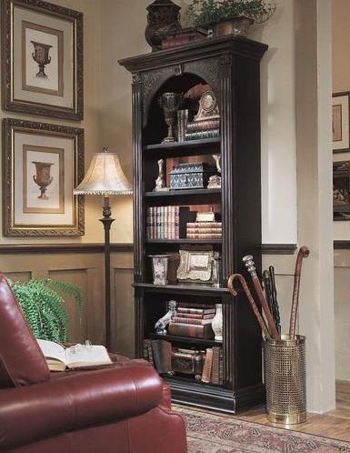 Buy Hooker Furniture Home Office Black Bookcase  Bookcases and E