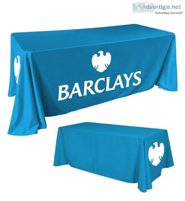Trade Show Table Covers - Custom Order Yours Today