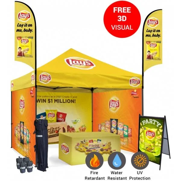 Custom Canopies and Pop Up Tent For Outdoor Advertising  Quebec