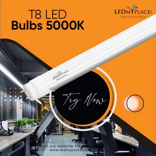Buy T8 LED Bulbs 5000K at Discounted Price
