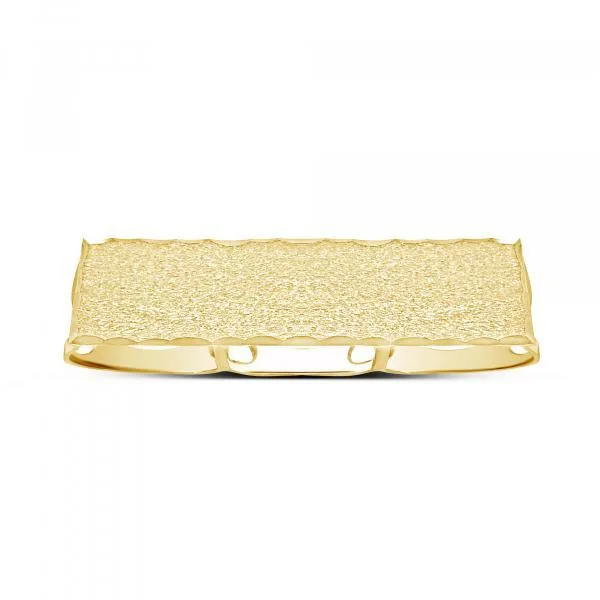 Mens Three Finger Ring Exotic Diamonds