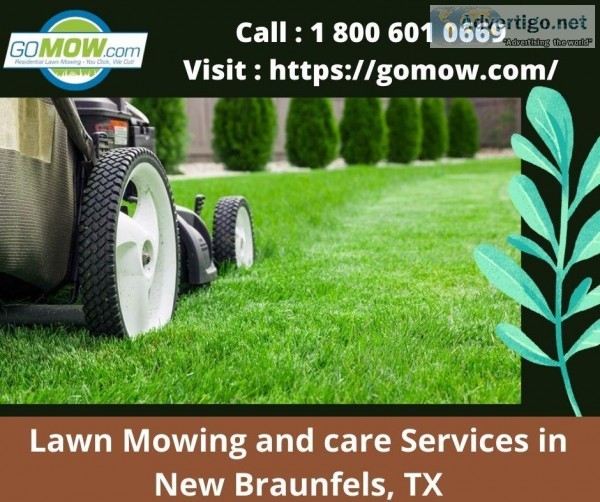 Professional Lawn Mowing and care Services in New Braunfels TX