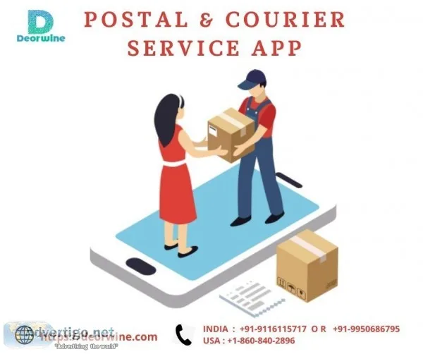 Postal and Courier Service App - Deorwine Infotech