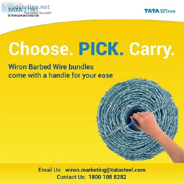 Buy Tata Steel Barbed Wires at Affordable Price in India