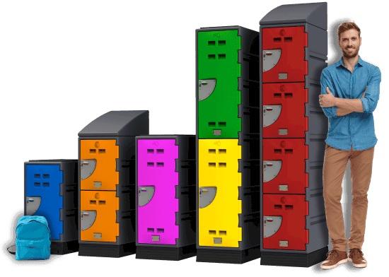 Install office lockers and secure the trust