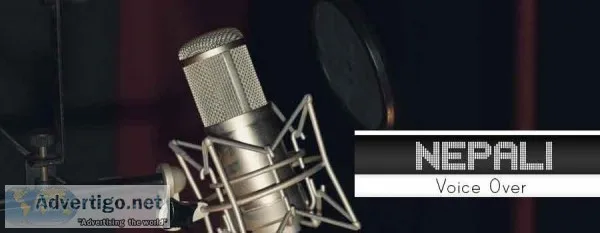 Nepali Voice Over Service at a cheap price