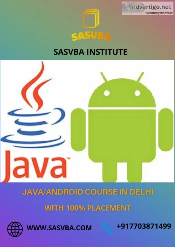 Java Android Course In DelhiNCR