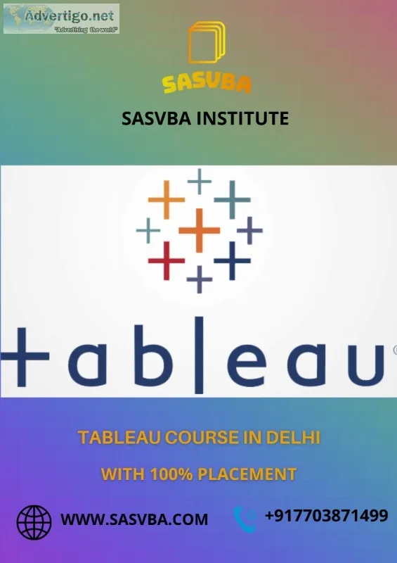 Tableau Training In  Delhi