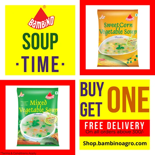 Buy Bambino Mixed Vegetable Soup Powder Online