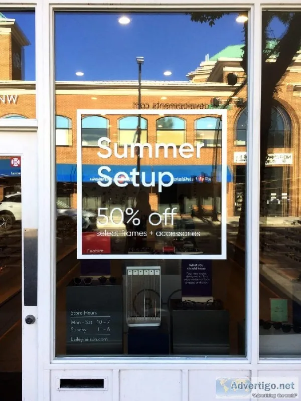 Best Window Signage in Calgary