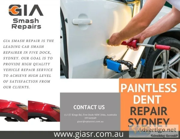 Avail the affordable and efficient paintless dent repair service