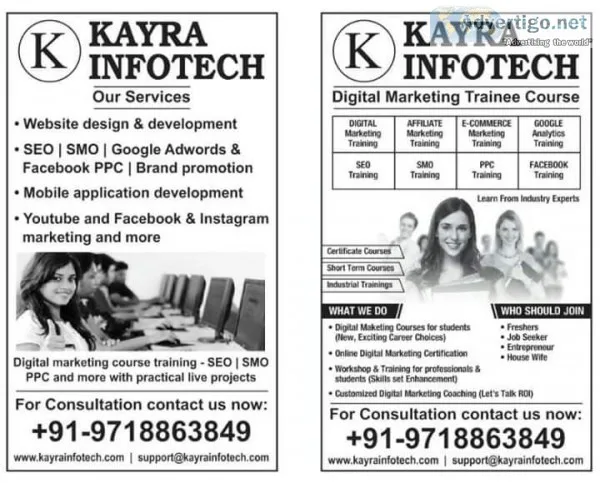 digital marketing course in delhi