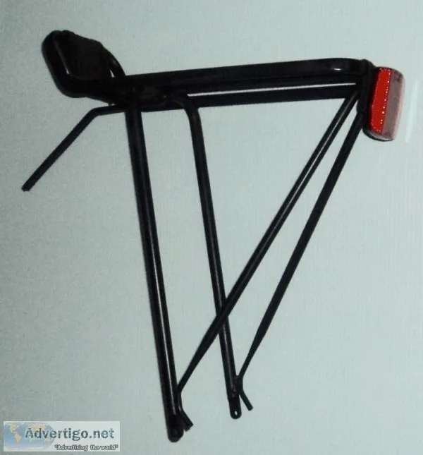 New - Rare Vintage Rear Black Alloy Bicycle Cargo Carrier