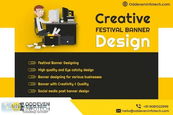 Excellent Festival Banner Design Services in India  Oddeven Info