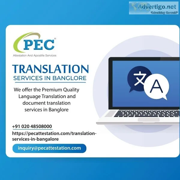 Translation Services in Bangalore