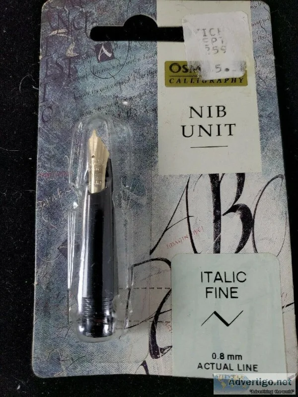 New - Vintage Antique Osmiroid Calligraphy Tip