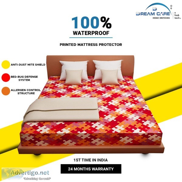 Buy Waterproof Mattress Protector Online  Mattress Protectors On