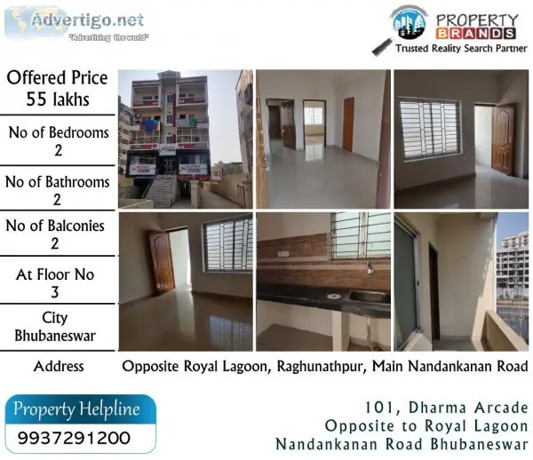 2BHK Ready To Move Flat for Sale in Patia