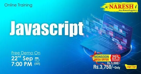 JavaScript Online Training - NareshIT