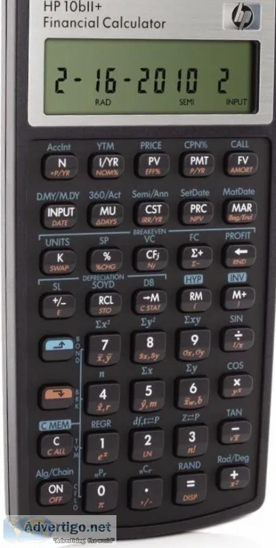 Like New - HP 10bll Financial Calculator
