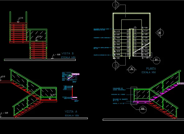 Stair railing details  Stair handrail details  Metal railing det