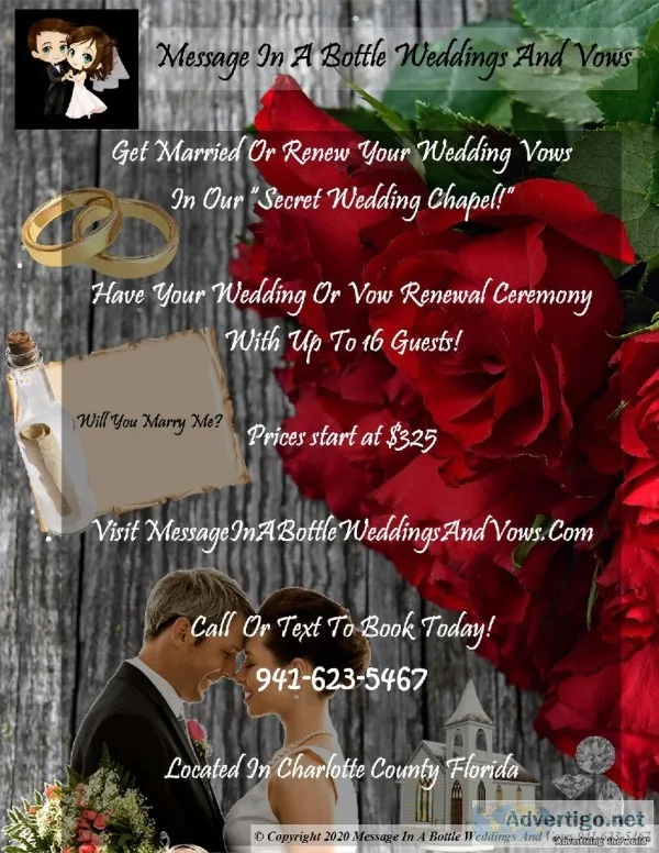 Ready To Get Married Or Renew Your Wedding VowsWedding Venue Por