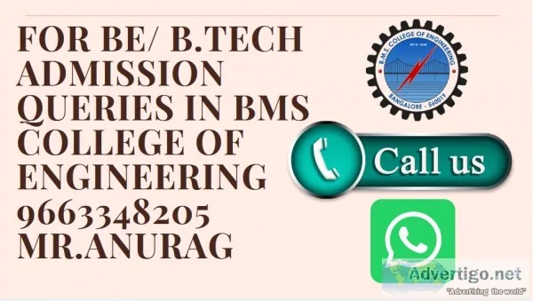 96633482o5) BMS COLLEGE OF ENGINEERING Eligibility