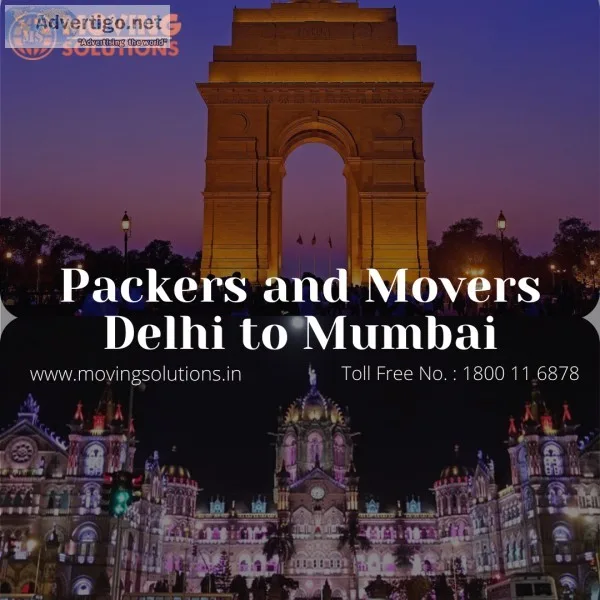 Packers and movers from delhi to mumbai