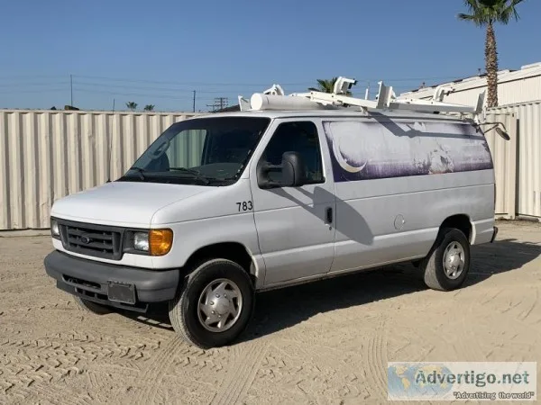 2007 FORD E350 CARGO VAN 281-02
