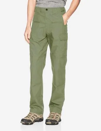 New - Men s Olive Kinetic Tactical Pants 34W32L Olive Colored (s