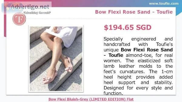 Bow Flexi Rose Sand - Toufie