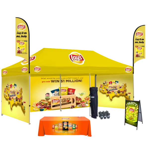 Order Canopy Tent 10 x 20 with Custom Printing